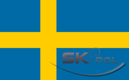 Flaga Szwecja drukowana 150x93