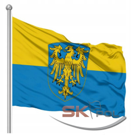 MOCNA Flaga Górny Śląsk Silesia Herb na Maszt Premium 150x90 CM